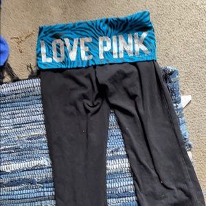 Victoria’s Secret pink yoga pants